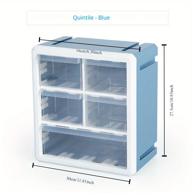 storage box sorting box for small particle parts of toy building blocks cubicle drawer storage organizer