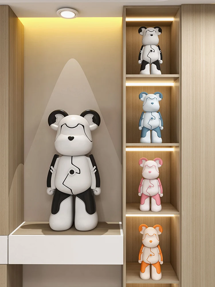 

Room Decor Statuette Home Living Room Decoration Office Desk Accessories Figurines Ornaments Piggy Bank Sculptures Toy Gift