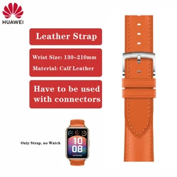Premium Silicone & Leather Double Magnetic Milanese Watch Strap with Nylon Band - Original Design for Fit2 (Marigold Orange)