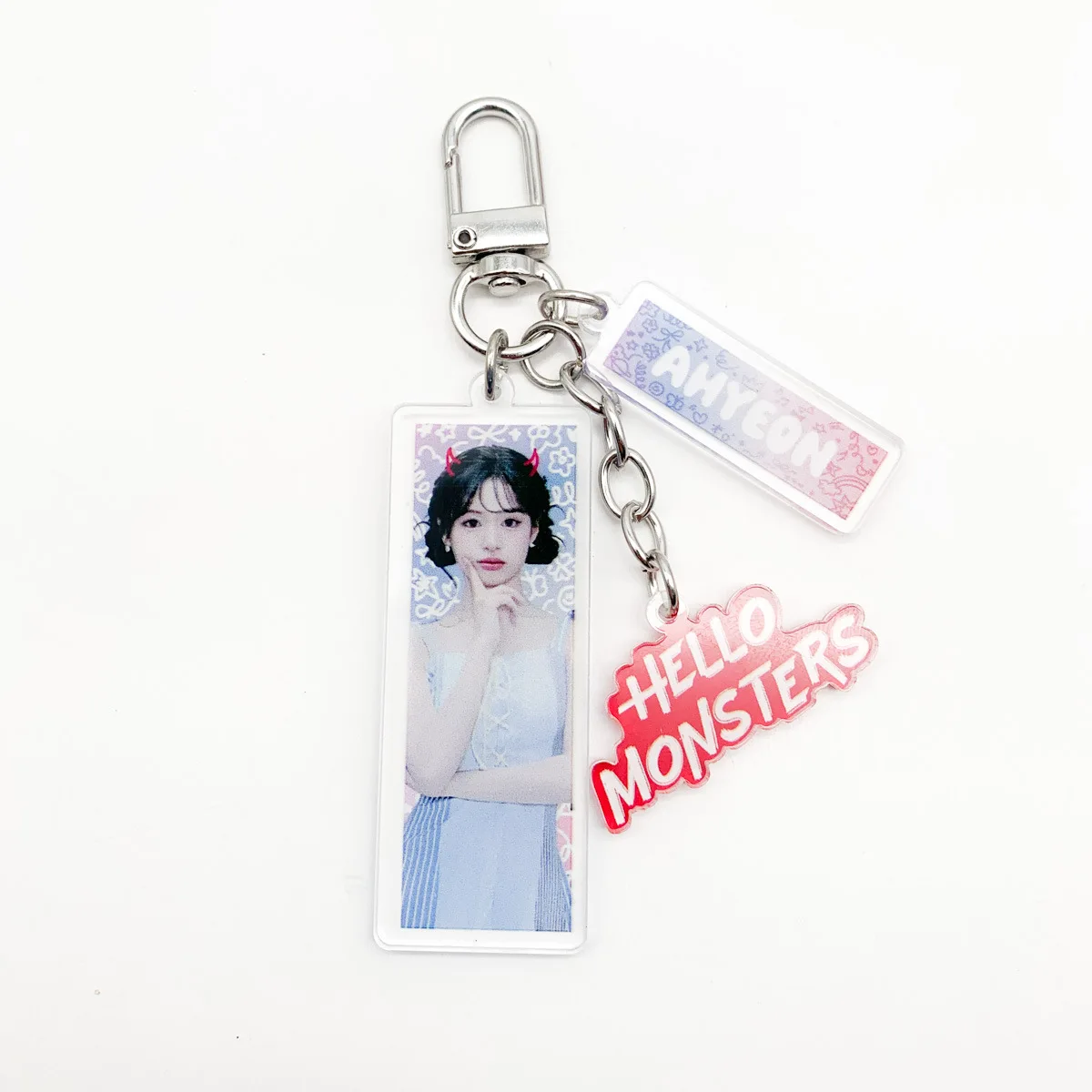 Kpop BABYMONSTER World Tour Hello Monsters Keychain 6CM Acrylic