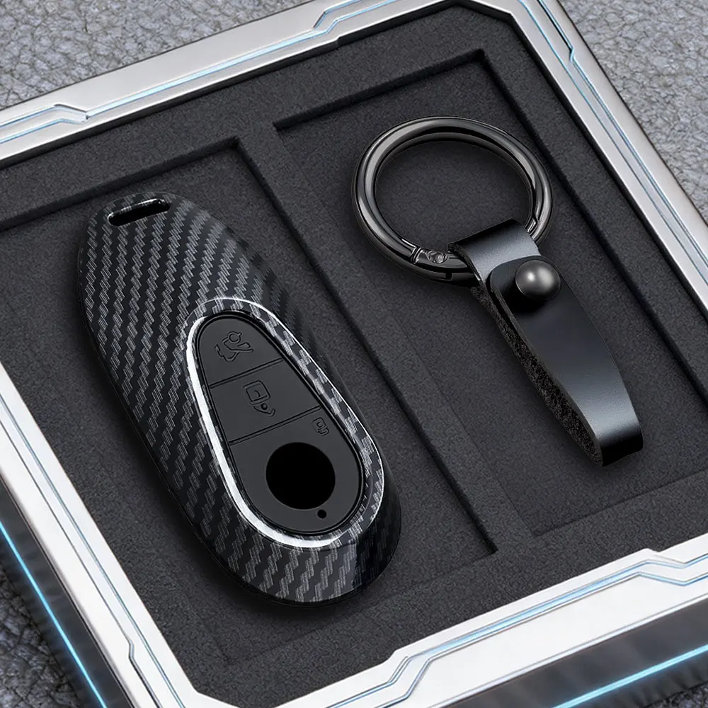 Luxury Car Key Case Cover - Premium Protection & Stylish Keychain