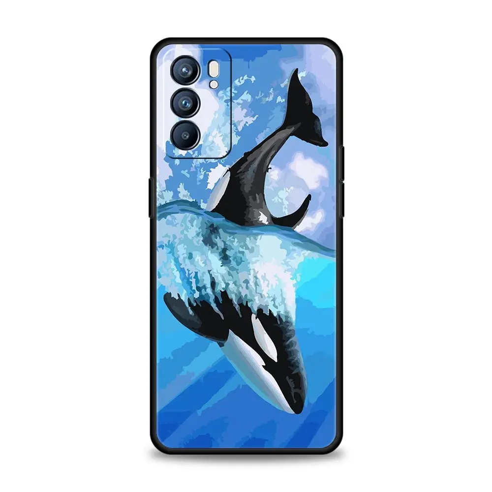 Orca Ocean Lovely Killer Whale Phone Case Cover