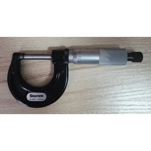 Starrett Graduation Graduation Outside Micrometer, Lock, 56 OFF