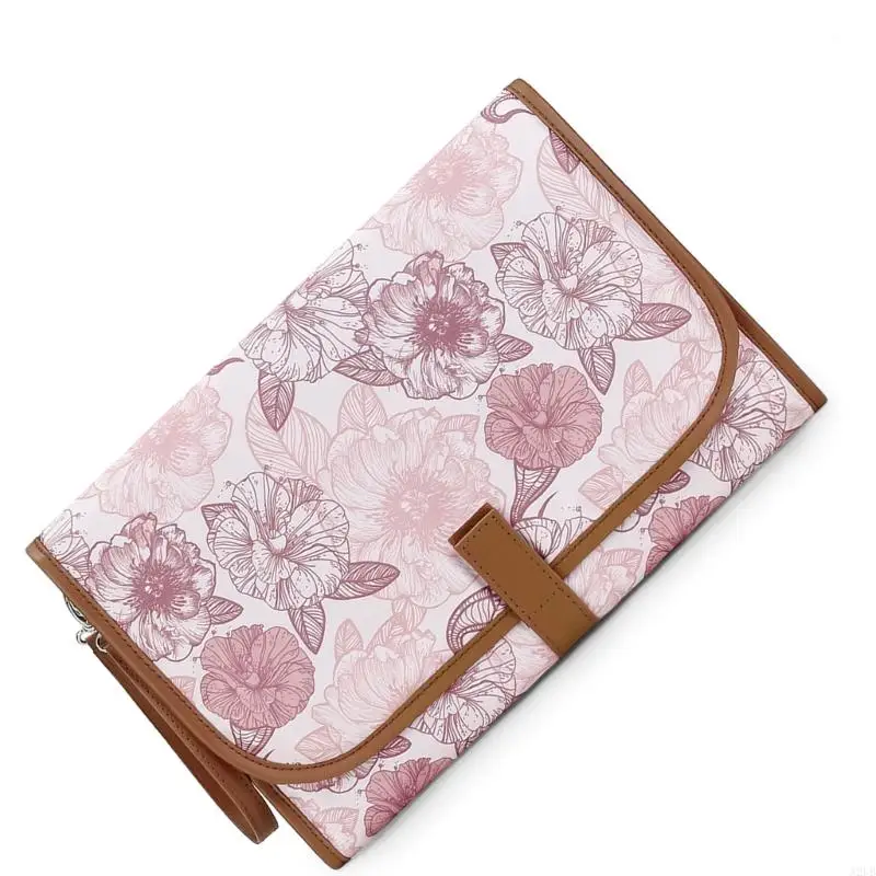 Baby Diaper Changing Pad Change Mat Liner Carrying Strap Sheet Bed Pad Infant Newborn Diapering Sheet Protector A2UB