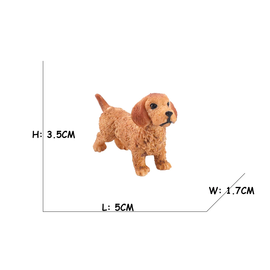 Realistic Dog Figurine Collection - Perfect Gift