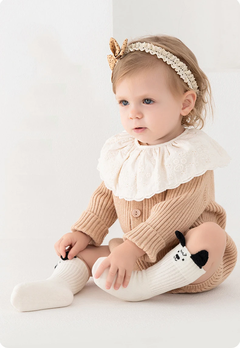 Description Picture 2 of itemLong Baby Socks Cute Cartoon Mid Tube Newborn Socks Soft Warm Toddler Sock High Knee Kids Socks For Girls And Boys