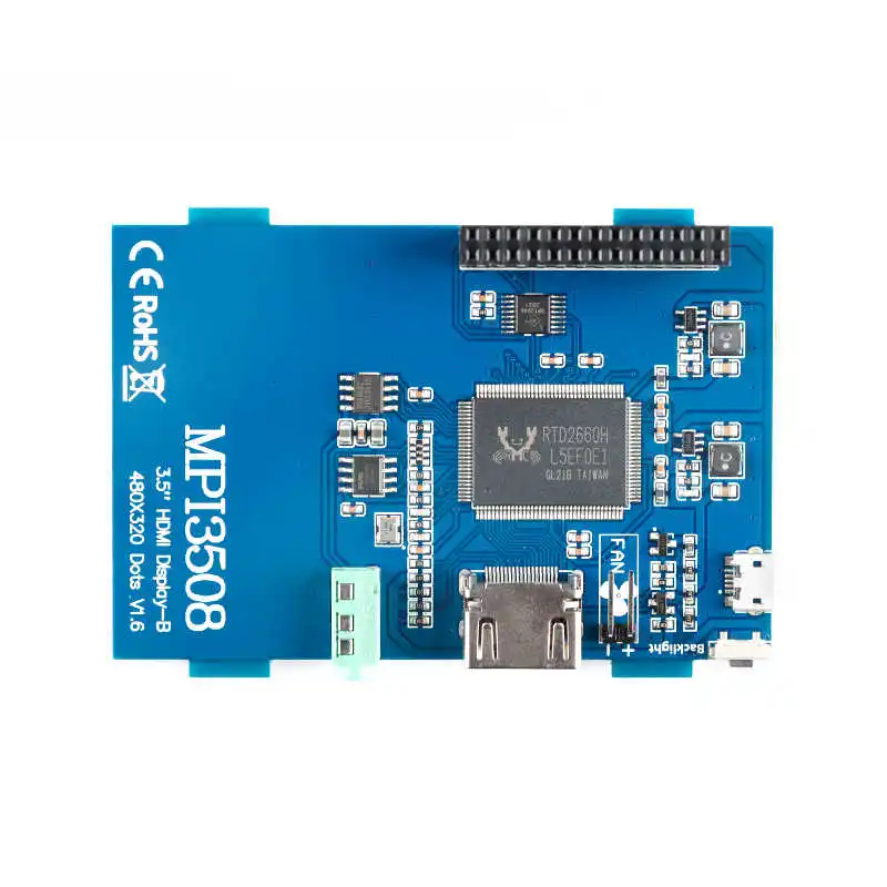 Touch screen per monitor LCD HDMI da 3,5 pollici Raspberry Pi Compatibile con Raspberry Pi - immagine 3