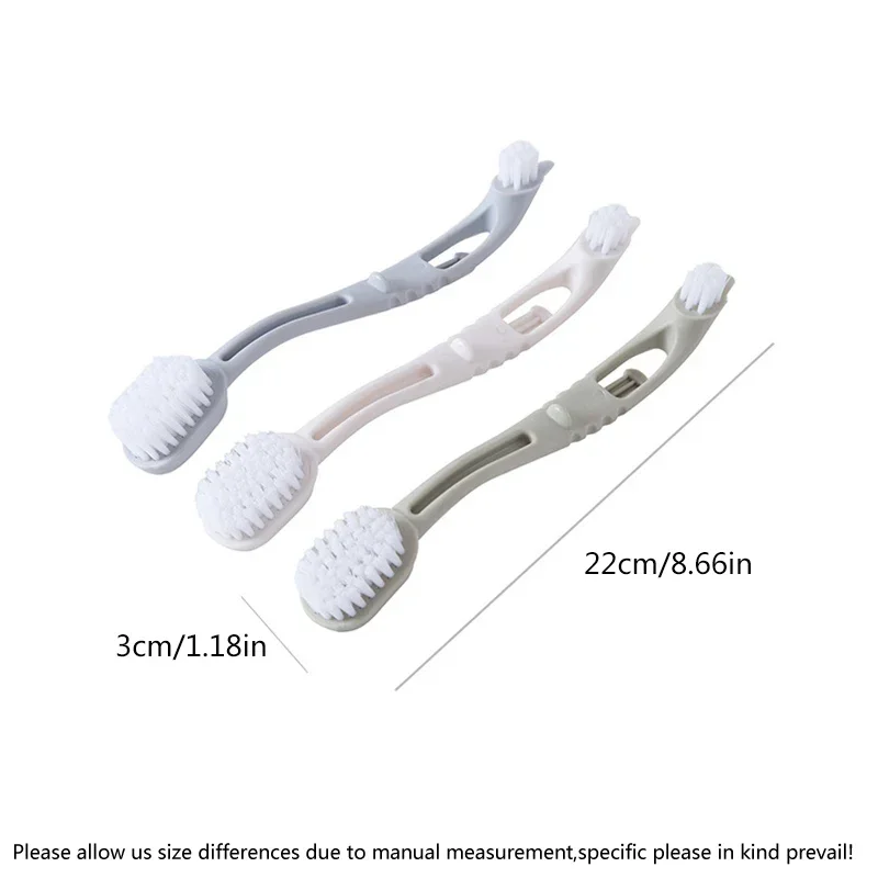 Double-end Shoes Brush Cleaner Cleaning Sneaker White Shoes Cleaner Kit Multifunction Household Cleaning Brush Laundry Tool 6