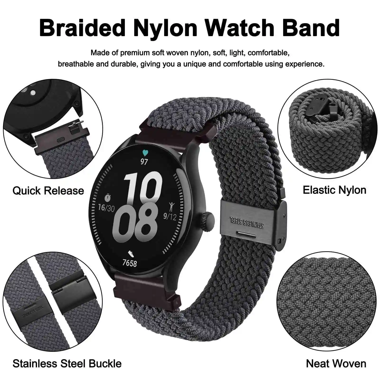 Are Nylon In Style|nylon Quick Release Watchband 18mm-22mm