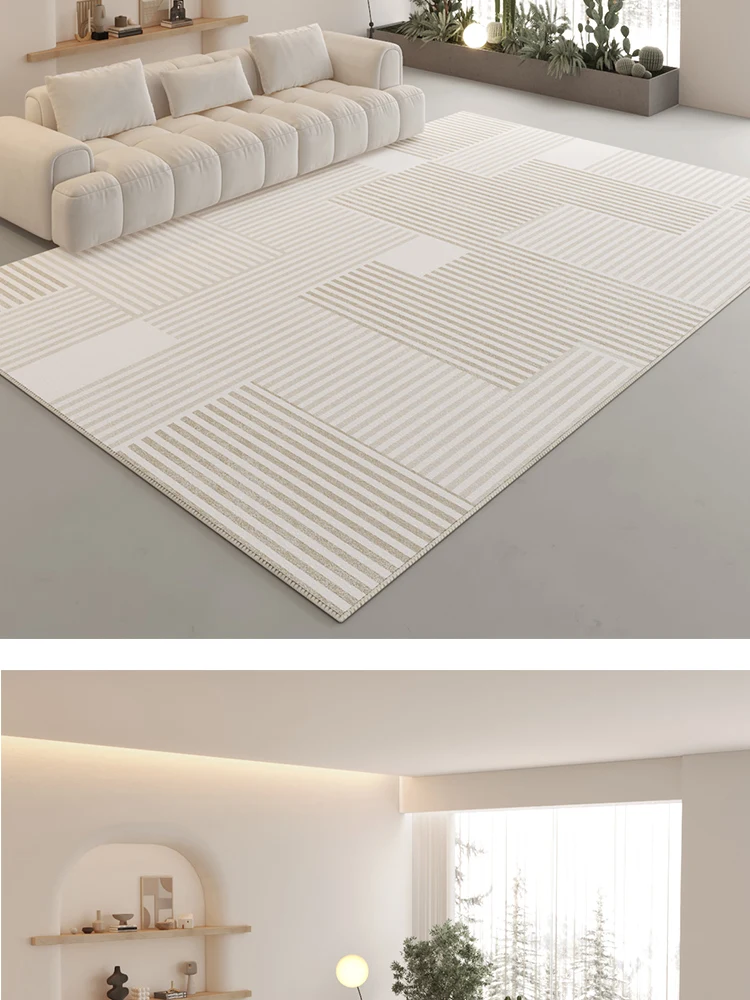 

GM0028 2023 New Floor Mat French Carpet Living Room Wipable Household Large Area Carpet Light Luxury and Luxury