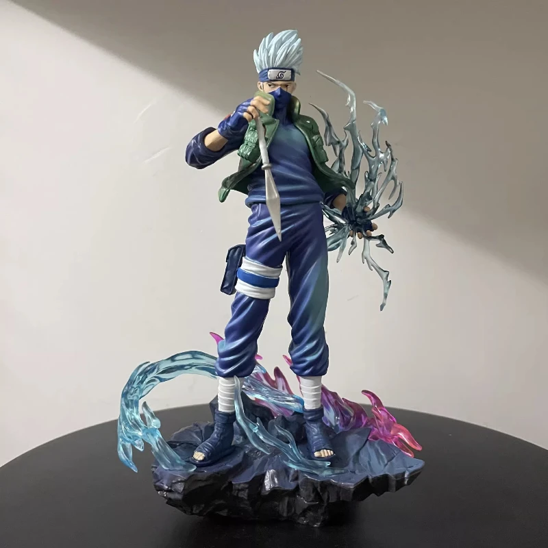 Kakashi Hatake Ninja Action Figure with Effect Parts - Collectible Anime Desktop Ornament Gift