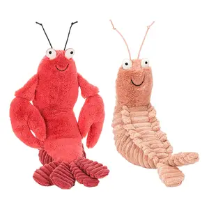 Poupée en peluche de crevettes Pippi de 22 cm