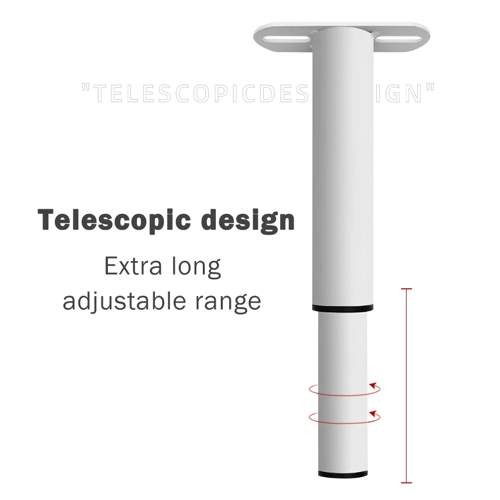 Patas ajustables para cama, patas de mesa de 18-33 cm, pies ajustables para muebles, patas de repuesto para cama, servicio pesado