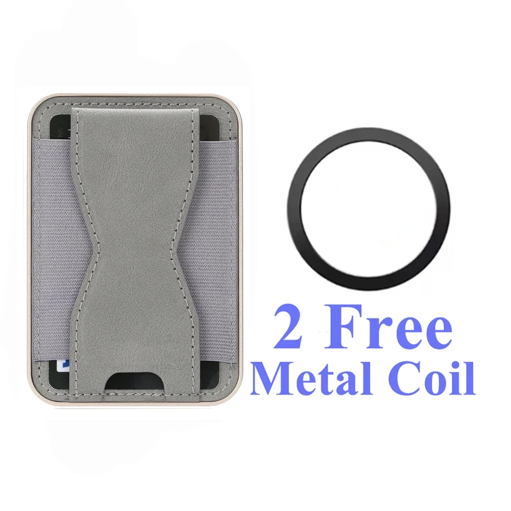 Universal Magnetic Card Holder with Kickstand