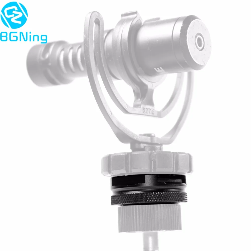 1x CNC SLR Kamera Fotografie Zubehör ColdShoe 1/4" Zoll Adapter Kaltschuh zur Taschenlampenhalterung Mini Gimbals Halterung Unterstützung – Detail 8