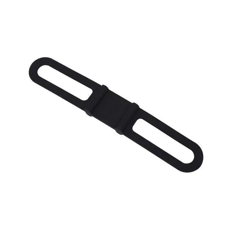 5Pcs Practical Silicon Strap Mountain Road Bike Torch Phone Bands Elastic Bandage Bicycle Light Mount Holder Bike Accessories