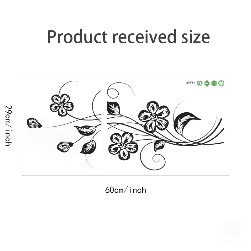 Wall Sticker 1PC Beautifying Decoration Bedroom Living Room Home Wall Waterproof Self adhesive