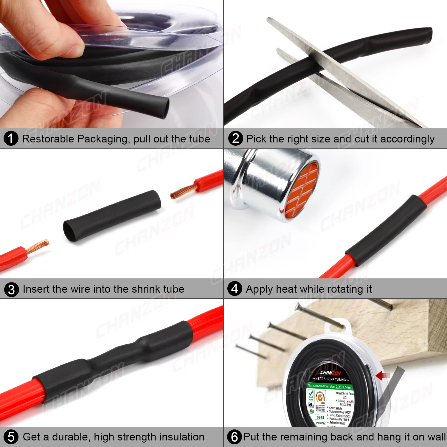 Set Di 800 Tubi Termoretraibili, Tubi Termoretraibili, 5 - Foto 5