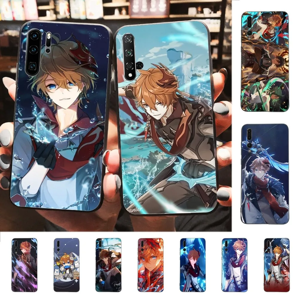 

Tartaglia Childe Genshin Impact Phone Case For Huawei P 8 9 10 20 30 40 50 Pro Lite Psmart Honor 10 Lite 70 Mate 20lite