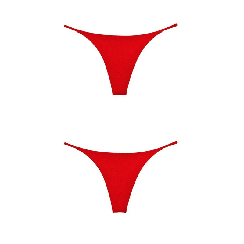 1/2pcs Womens Sexy Lingerie Low Rise Thongs Ultra-Thin Strap Sport Yoga T-Pant Bikini Breathable Seamless Underwear Knickers 6