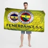 Fenerbahce 1907 Bath Towel Microfiber Soft Water Absorbing Breathable For Girl Kids Decorative Cartoon Beach Towel 4