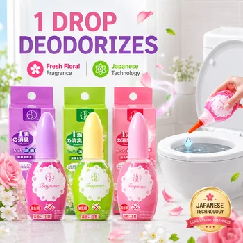 Deodorante Liquido Yuan da 20ml, Profumo per WC, Aromaterapia per Interni, Deodorante per Ambienti per Eliminare gli Odori