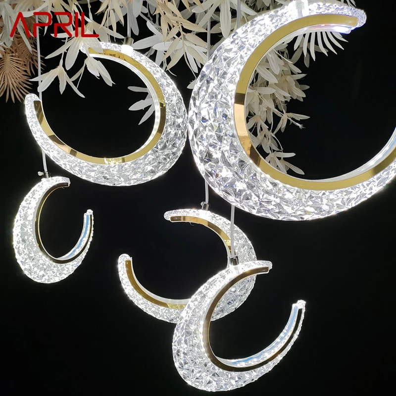 

APRIL Modern Wedding Pendant Lamp Festival Lights Atmosphere LED Light For Party Stage Background Decorationnd