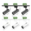 Set COB LED Track Lamp 220v Track Light Spotlight 30W For Indoor Store kitchen Bedroom Spot Rail Light Lighting 4