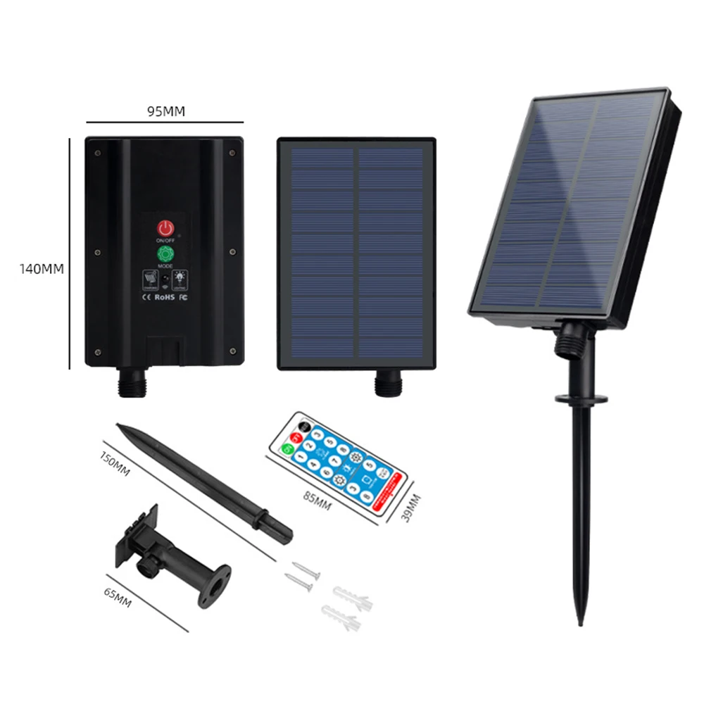 Рисунок 3 - Светодиодная уличная гирлянда на солнечной батарее