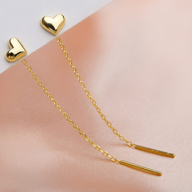 Simple Water Drop Design Earrings Ear Line For women 2022 Exquisite Tassel Earring Jewelry Friend Gift