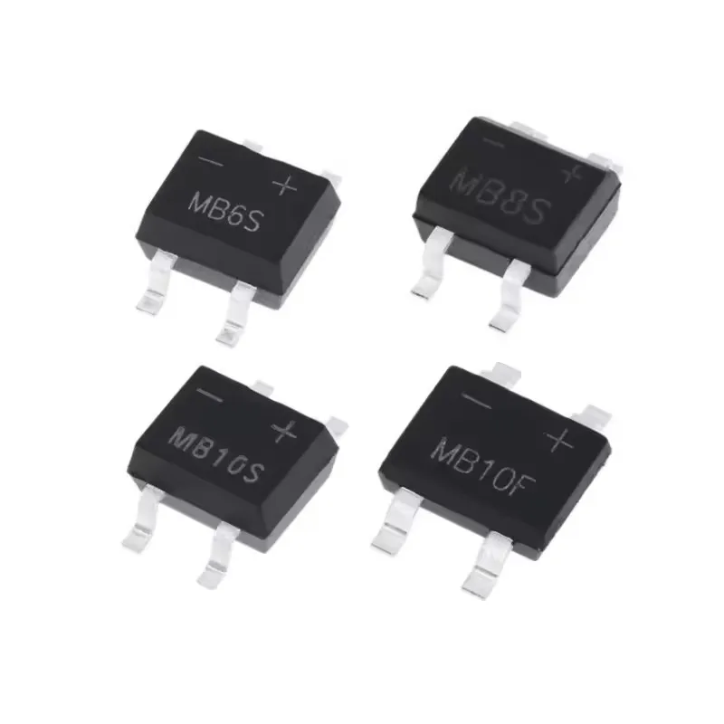 20PCS MB6S 600V 0.5A SOP-4 SMD Rectifier Diode Bridge mb6s
