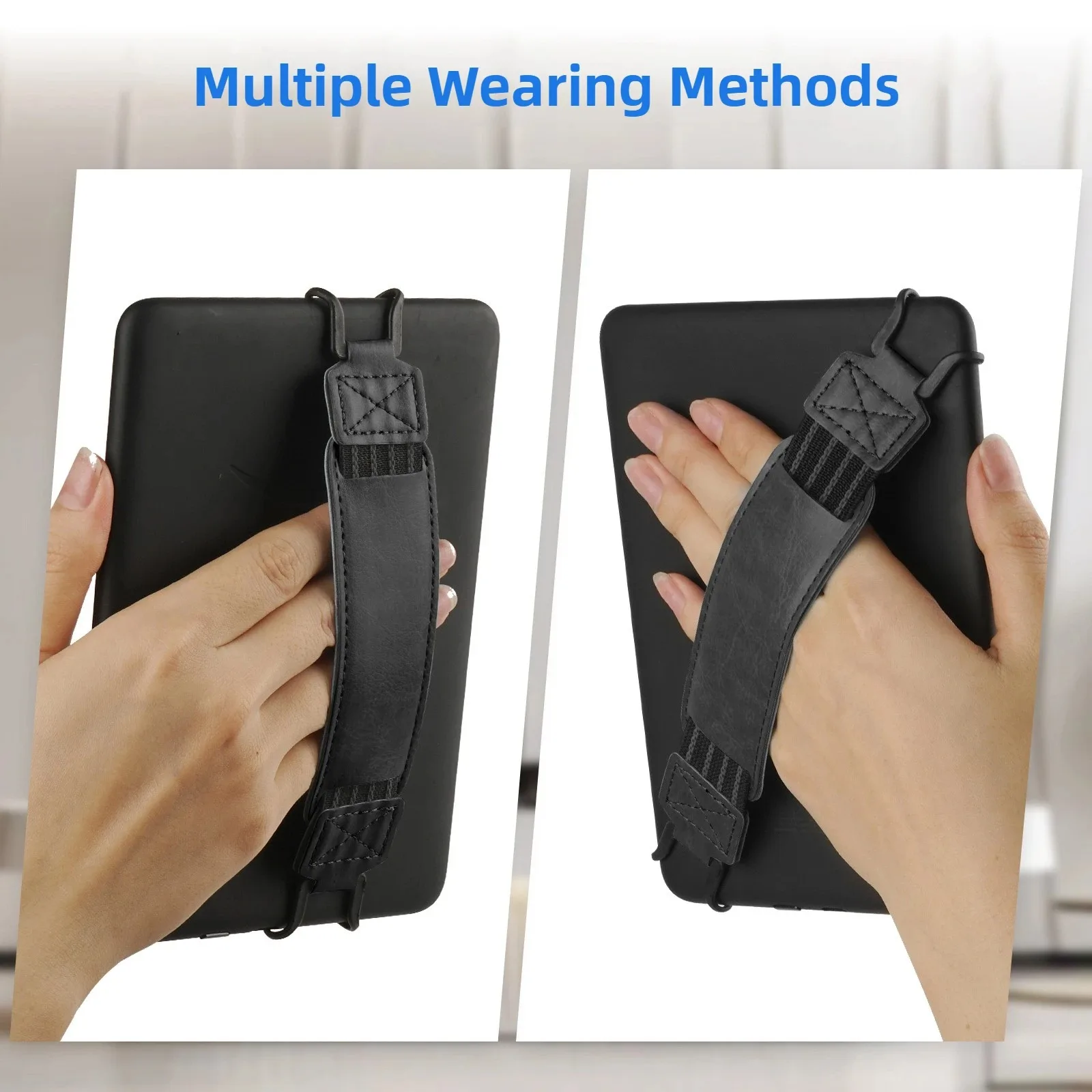 Enhanced eBook Storage Bag Case with Free Hand Strap, 6-Inch