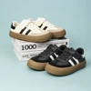 Childrens Sneakers Boys And Girls Training Shoes Spring/Summer Boys Sports Genuine Leather Breathable Board Girls Casual Shoes 1