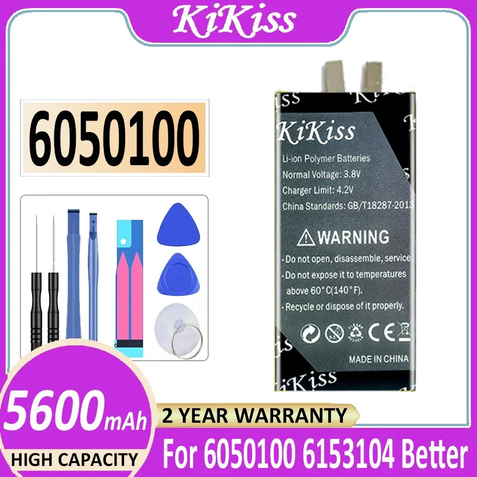 

Батарея KiKiss 5600 мАч для 6050100 6153104 лучше, чем 6252103 для PSP Change UMD Batteria