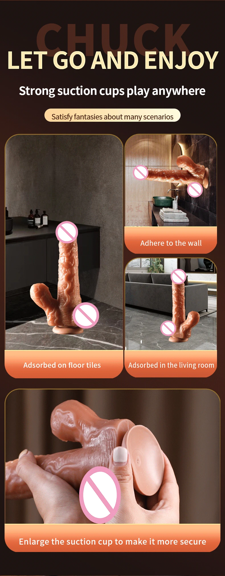 Sucking Dildo for Women Telescopic Clitoral Stimulator with Female Remote Control Realistic Dildo Vibrator Anal Sex Toy Adult