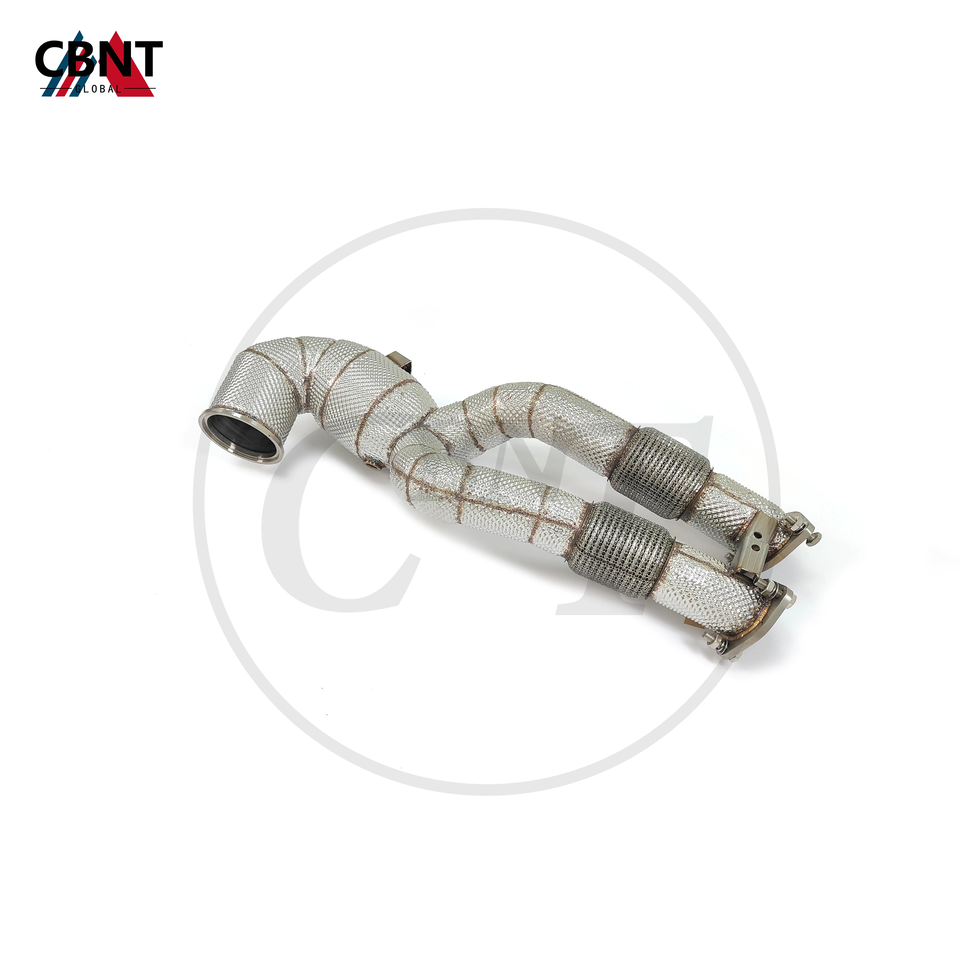 Cbnt Per Audi Rs3 Rsq3 Ttrs 2.5T Tubo Di Scarico Con Convertitore Catalitico Catted/Catless Downpipe Ss304 Sistema Di Scarico