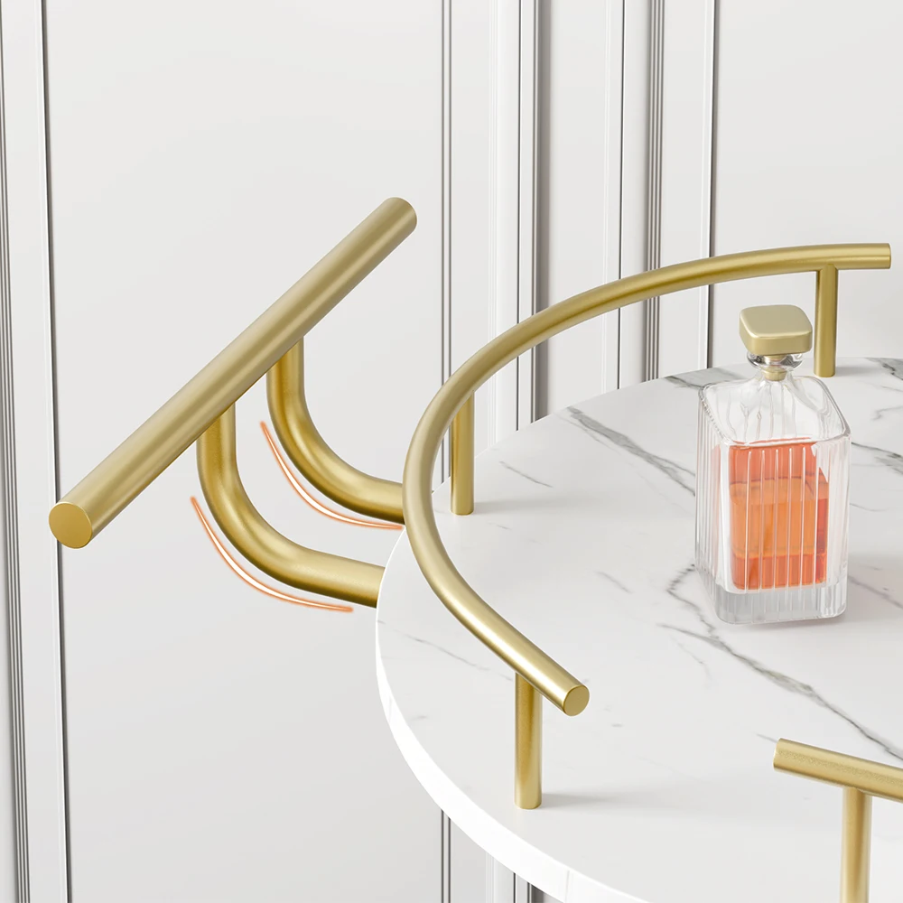 Twister Gold Bar Cart image 7