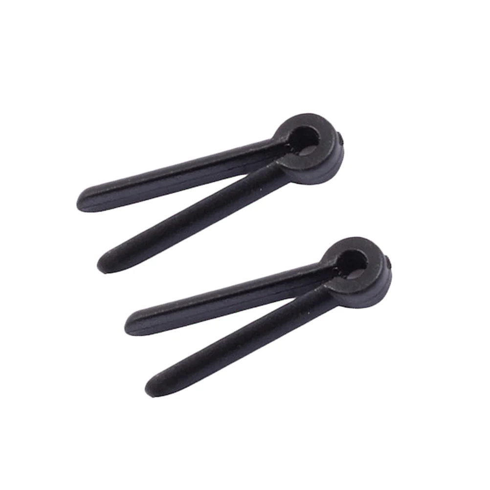 

2pcs Archery Bow Peephole Holder Arrow Pull String Holder Archery Bow Accessories (Black)