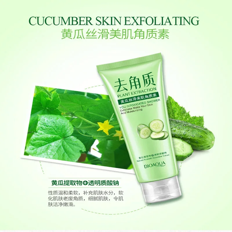 Facial Cleanser Natural Facial Exfoliation Exfoliating Peeling Scrub Face Removal Deep Exfoliator Skin Care 5