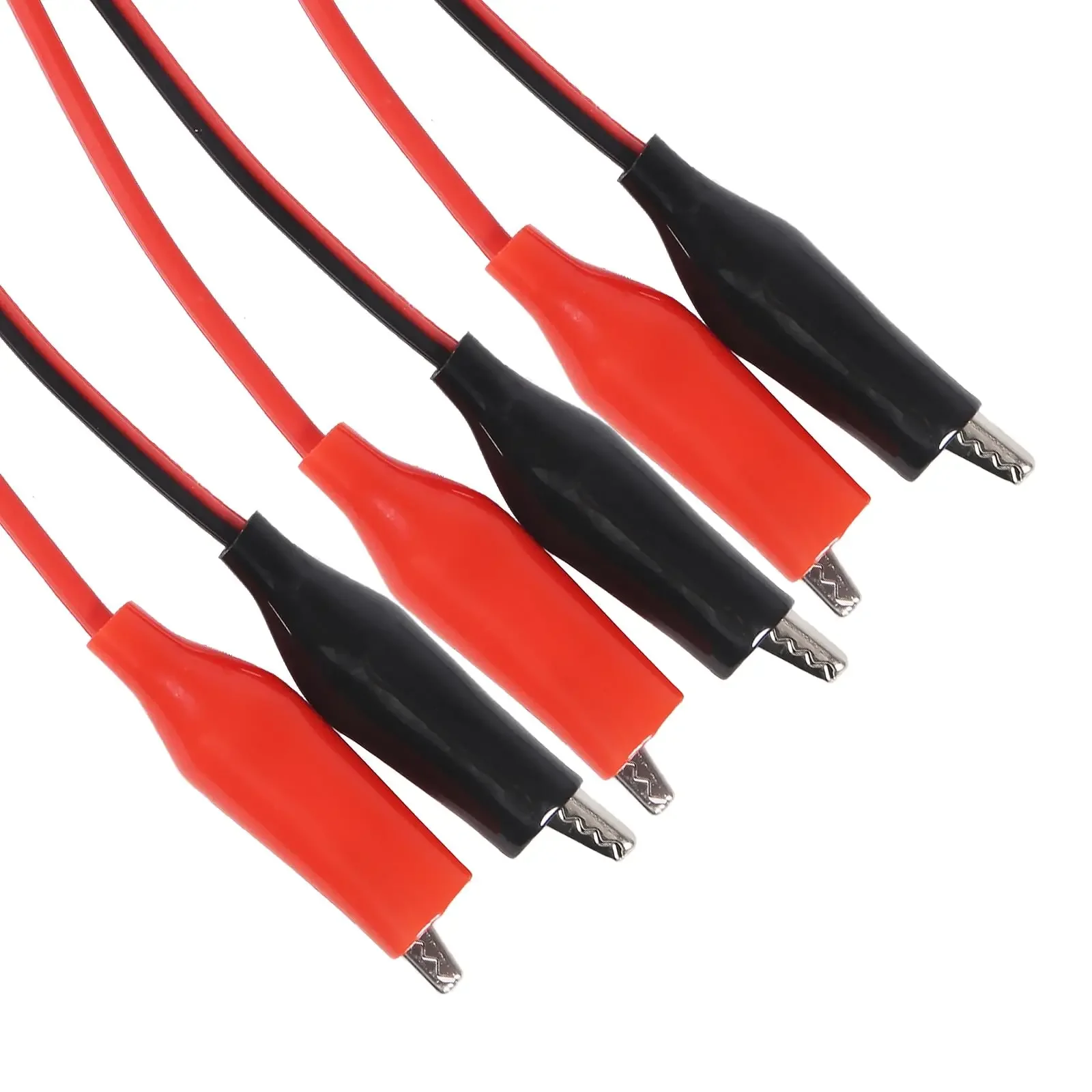 1M Dual Tester Probe alligator clips test probes test leads test cable lead test cable connector test cable Alligator Clips to Banana Plug Test Cable Lead Connector for Electronic Testing