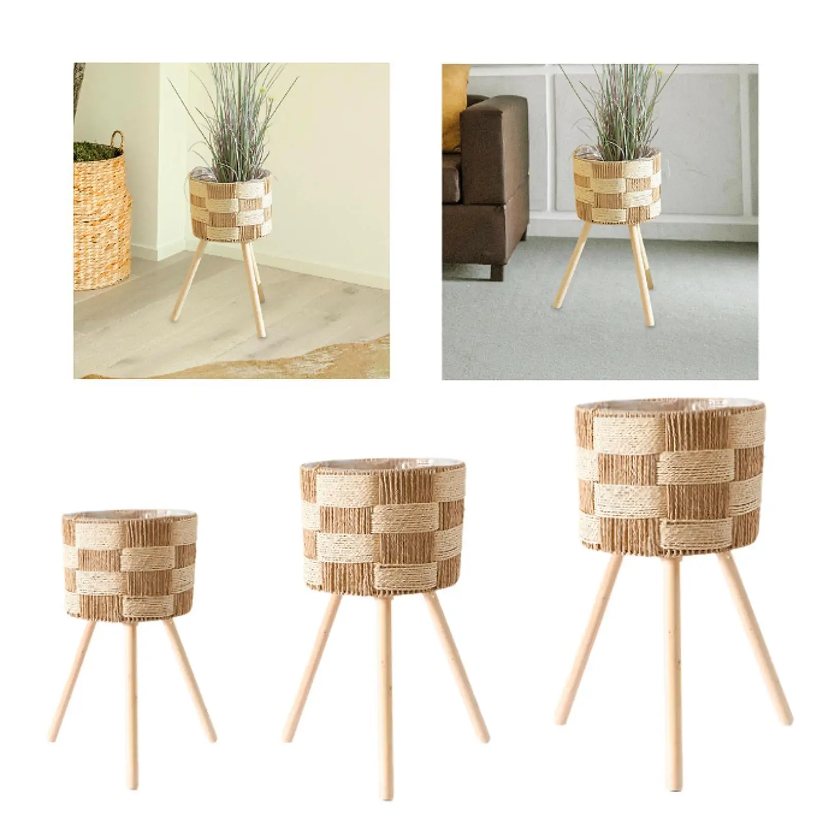 Plant Stand Planter Shelves Versatile Flower Pot Holder Stand Plant Shelf for Office Indoor Outdoor Living Room Balcony
