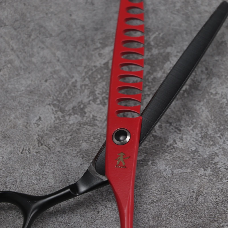 Tesouras do Salão de Beleza do Cabelo Tesoura de Cabeleireiro Fnlune Polegada Fishbone Scissorsprofessional Corte Ferramentas Barbeiro Desbaste 6.0 37 salão de beleza do cabelo corte ferramentas
