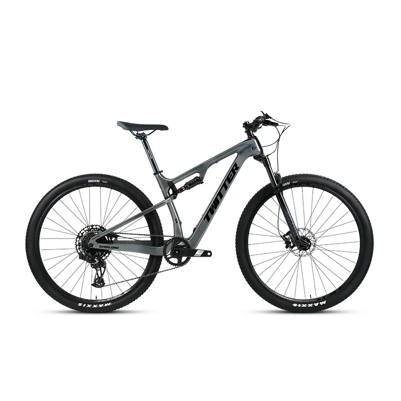 

2024 TWITTER Wheel Peak Wireless Transformer EDS-13 Speed Full Suspension Carbon Mountain Bike 27.5/29*15/17/19/21cm велосипед