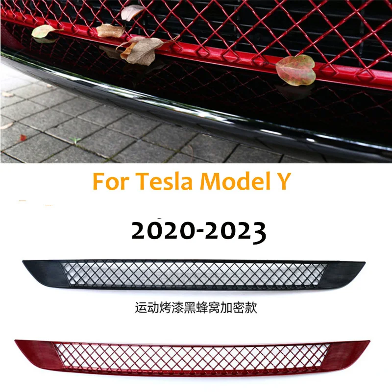 

Lower Bumper Insect-proof Net For Tesla Model Y 2017 -2022 2023 Anti Dust Proof Inner Vent Grille Cover Clean Net protective