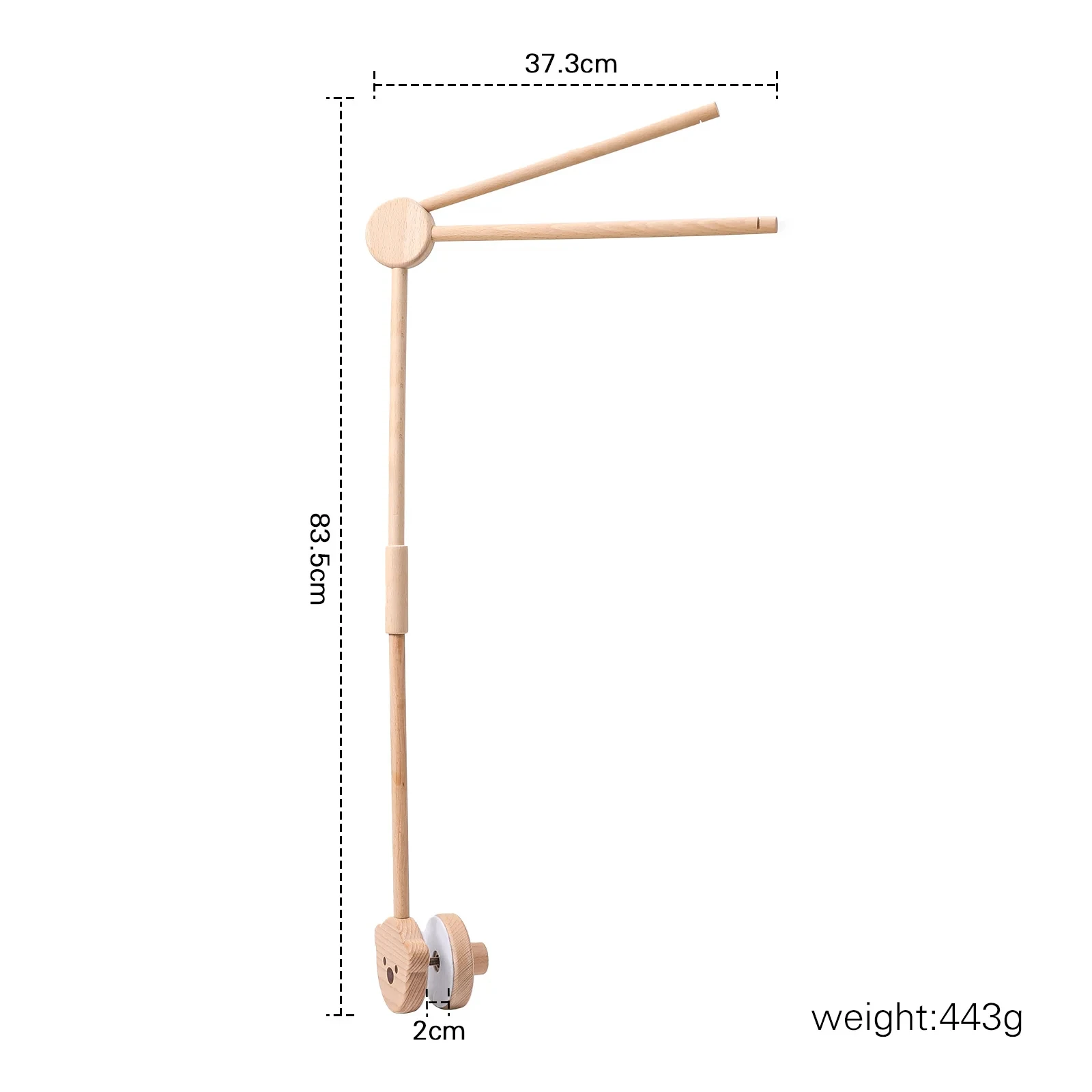 صندوق تشغيل الموسيقى الدوار لحديثي الولادة سرير ال...