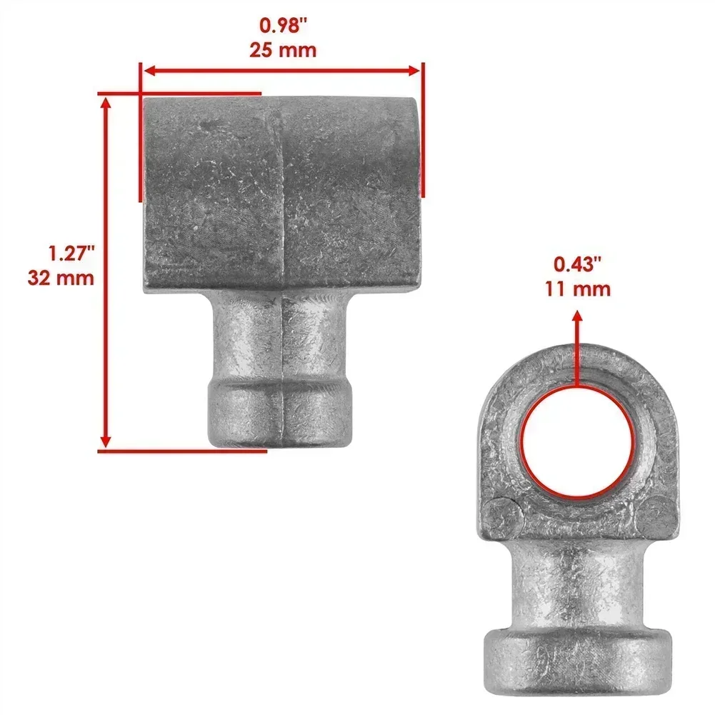 GX21718 Deck Lift Trunnion 2pcs Deck Lift Trunnion Hassle Installation Suitable for Various Lawn Mower Models