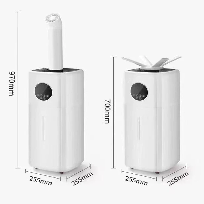 

21L 100-240V Industrial Air Ultrasonic Humidifier Mute Commercial Supermarket Vegetables Mist Maker Fogger Spray Humidifiers