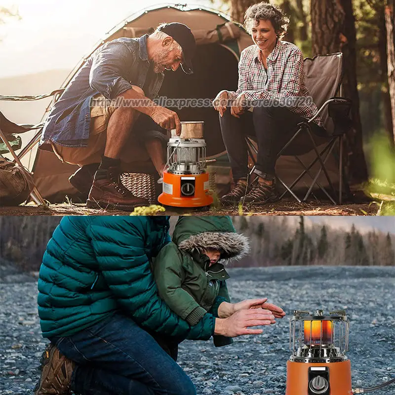 13000 BTU 2in1 Portable Propane Heater u0026 Stove, Outdoor Gas Heater for Ice  Fishing Backpacking Hiking Hunting Survival Emergency - AliExpress