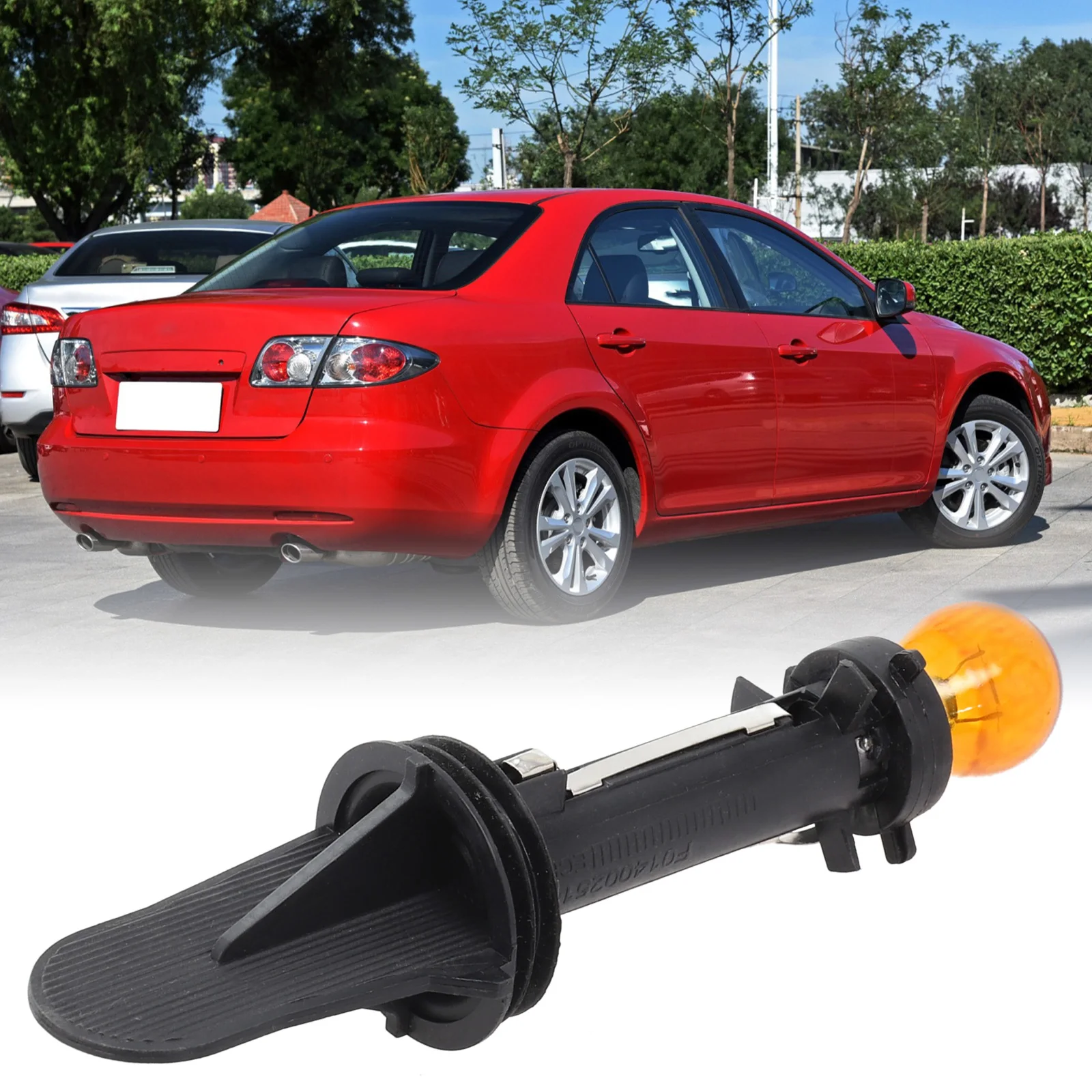 

Car Accessories Signal Lamp Holder ABS Black For Mazda 6 GG ATENZA GJ6A-51-0H8 Headlight Lamp Holder Turn Signal