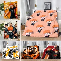 Hot Anime Comics Cute Haikyu Printed Blanket Picnic Blankets Warm Blanket Soft and Comfortable Blanket Home Travel Birthday Gift 1
